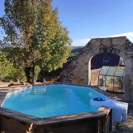 Quercynoise De Charme Piscine Et Vue Sur Vallee Du Lot *